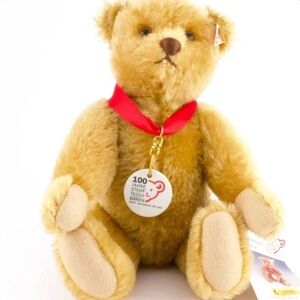 Steiff Bear 100th Anniversary Cinnamon Vintage Bear in cover bag-never cuddled